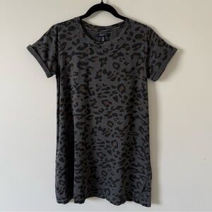 66. | Brunette The Label | Leopard | Tee Dress